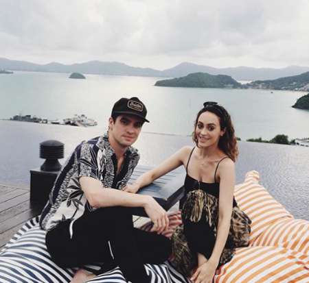 Brendon and spouse Sarah Orzechowski on a vacation. Know more about Brendon Urie net worth, age, height, total wealth, income, marriage, wife, and Sarah Orzechowski